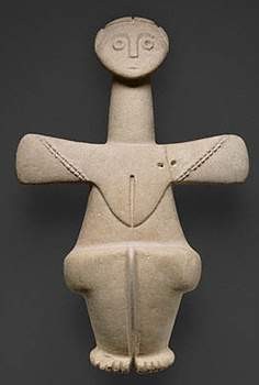 cypriot Déesse de la fertilité - Chalcolithic, Cyprus, 3000 - 2500 B.C..jpg