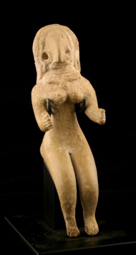 Indus Valley Terracotta Figurine of a Fertility Goddess 3000 BC to 2500 BC.jpg